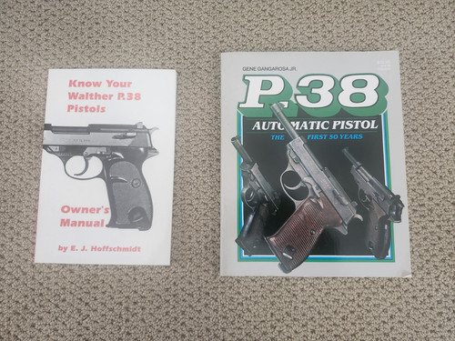 Walther pistol book lot - p.38,