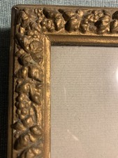 Antique unusual  Gesso Gilt