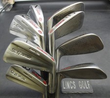 Set of 8x Wilson Staff Tour Blade Irons 3-PW Regular Steel Shafts with Grips*