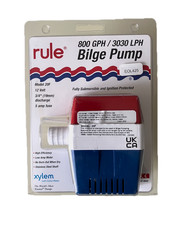 Rule 800 GPH square bilge pump - 12v - 20F
