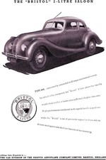 Vintage Bristol 2-Litre Saloon