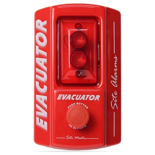 Evacuator site alarm push - evacuator,
