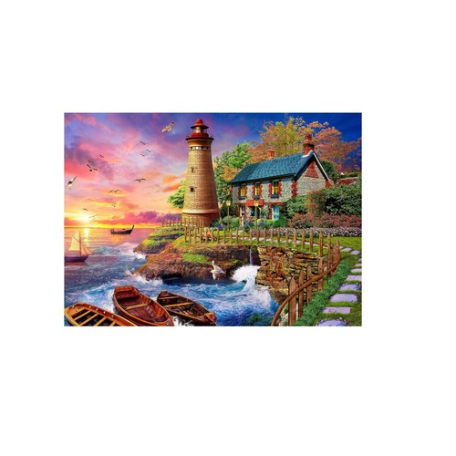 Lighthouse 1000 piece jigsaw - 1000,