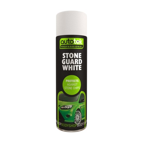 White stone chip spray - spray, paint