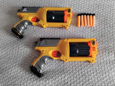 Set of 2 no. Nerf N-Strike Maverick Rev-6 Blasters