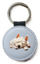Welsh Highland Terrier Keyring