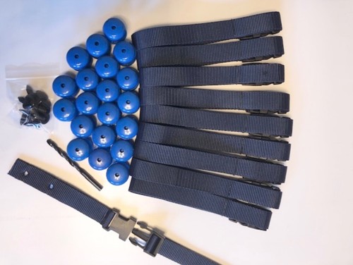 Pool cover roller strap kit - pool,