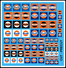 Decals GULF RACING 1/43 1/32