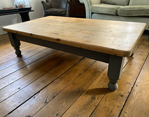 Large pine rectangular wooden - pine,