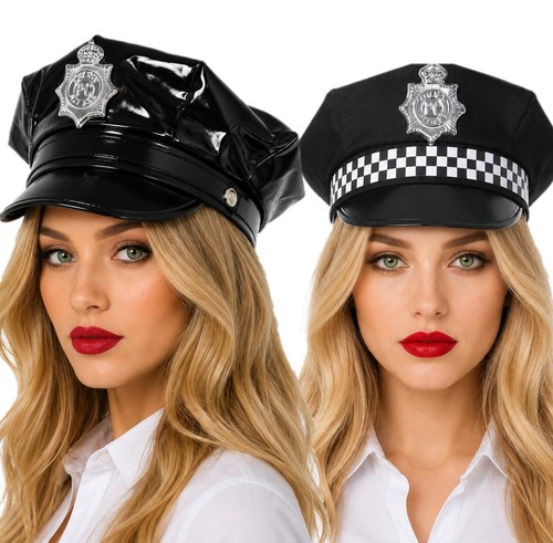 Police hat fancy dress costume - hat,