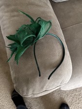 Women Wedding Fascinator On Headband & Hair Clip Ladies Day Races Royal Ascot UK