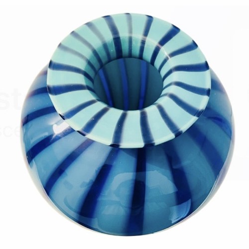 Blue large murano glass - large, vase