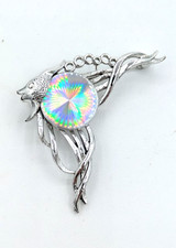 Vintage RAINBOW JEWELS  Brooch