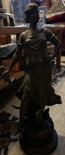 Vintage French statue titled