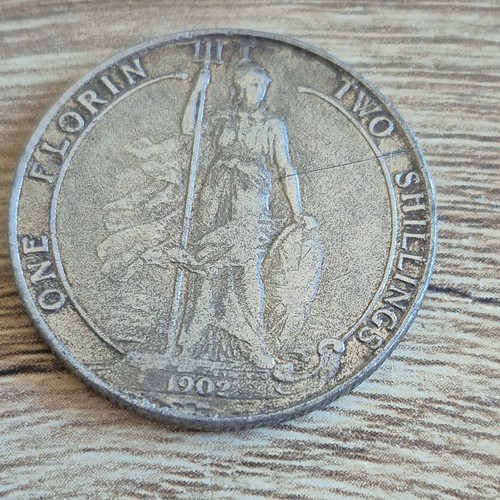 1902 one florin - /, two