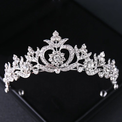 Crystal leaf bridal - crystal,