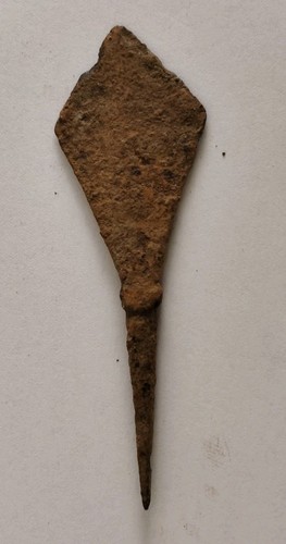 Ancient roman iron wide - iron, wide-bladed