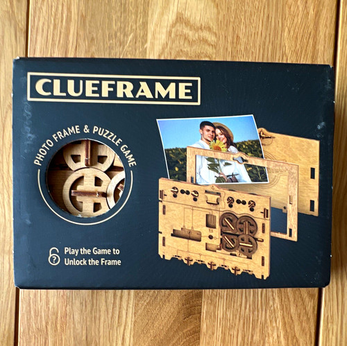Clueframe wooden photo - wooden, frame