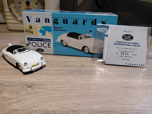 Vanguards porsche 356 police - vanguards,