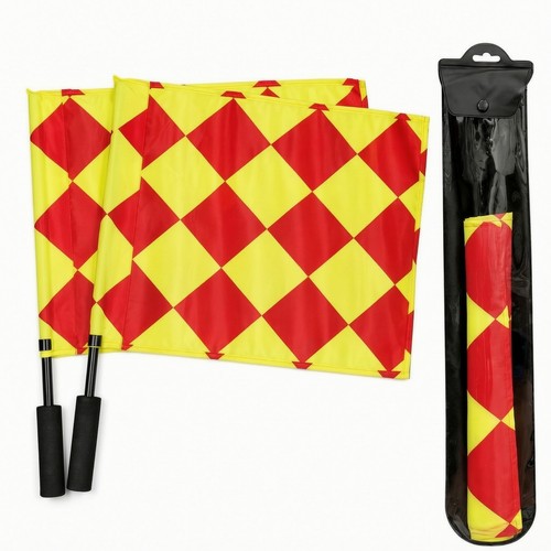 Pieces referee flags with - referee,