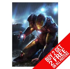 IRON MAN MARVEL BB5 POSTER A4