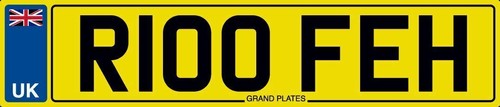 Roof roofing number plate r100 - number,