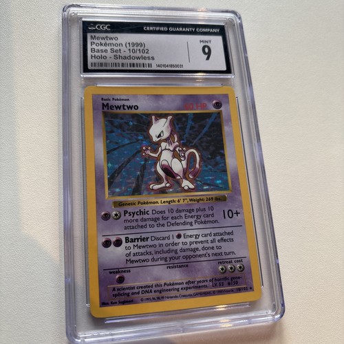 Mewtwo 1999 shadowless holo - mewtwo,