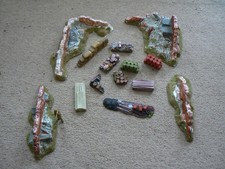 1/35 scale Military Model diorama accessories - Harburn Hamlet,plastic,job lot..