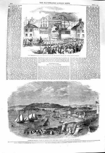 Old antique print 1860 - antique,