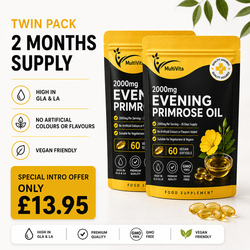 Evening primrose oil - primrose, 2000mg