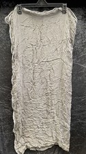 Grey With Sparkly Edge Scarf/Sari 80x48in. SW124