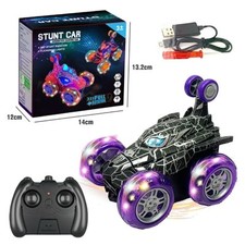 Spiderman RC Stunt Car Remote Control Cars Toys for Boys Girls Birthday Gifts