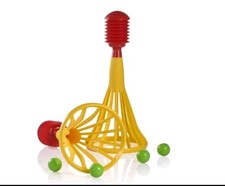 Tupperware Pop A Lot Set by Tuppertoys Toss Catch Beach 4 Balls ~ Brand New