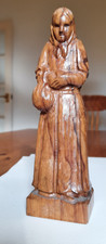 Vintage Hand Carved Wooden Lady Figure - Black Forest style 22cm tall