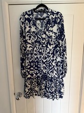 Zara Women's Blue Patterned
