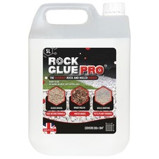 Rock Glue Pro 5L Binder Mulch Gravel Stone Bonding Formula