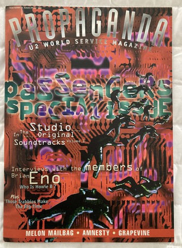 Propaganda magazine issue - u2,