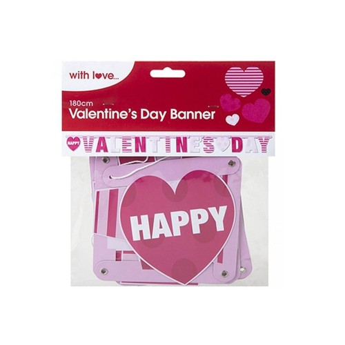 Valentines day banner - valentines,