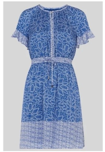 Whistles riya dress - whistles, blue