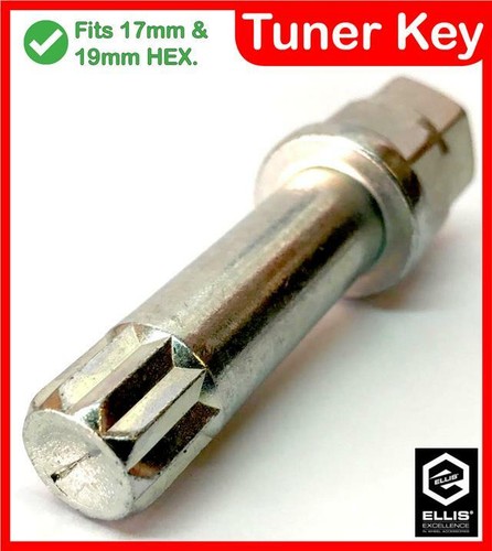 Tuner key alloy - tuner, nut