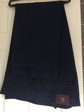 'MOSS ESQ' Men's NAVY Trousers