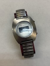 V56 VTG 1970’s Digital Microma Quartz 35mm Watch Parts Repair As Is Conditions**