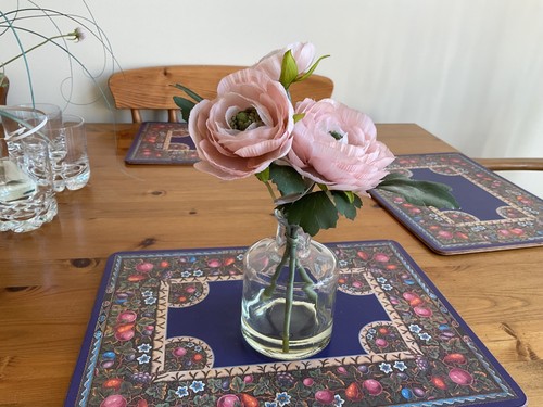 Artificial flowers vase - artificial,