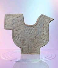 Vintage Bird Studio Art Pottery Wall Plaque Tile Robert Jefferson Poole Purbeck