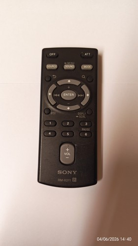 Sony x211 remote - sony, commander
