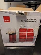 Sensio Home Popcorn Maker 1200W, Gourmet Popcorn Machine, Demo Item
