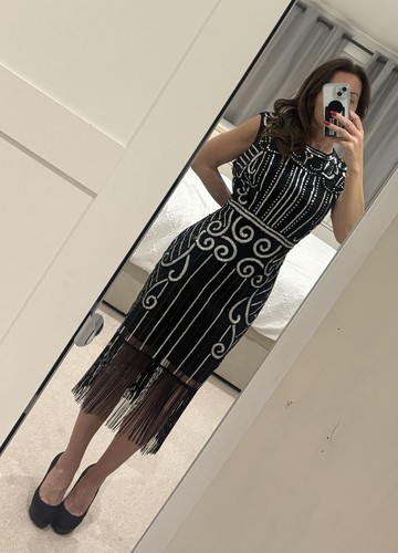 Unique vintage black - vintage, fringe
