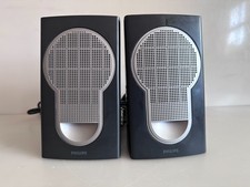 Philips Multimedia Speaker System Model MMS 121/05 Laptop or Desktop - Black