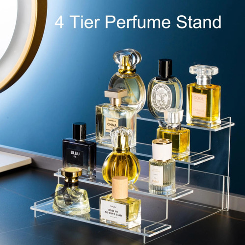 Tier acrylic display risers - 4,