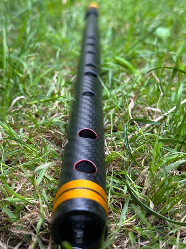 Carbon bansuri low e - e, flute